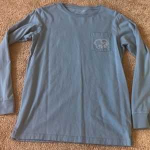 blue ivory ella floral design shirt